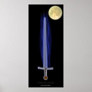 Poster Excalbur, l'épée du roi Arthur Pendragon