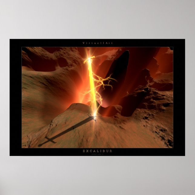 POSTER EXCALIBUR (Devant)