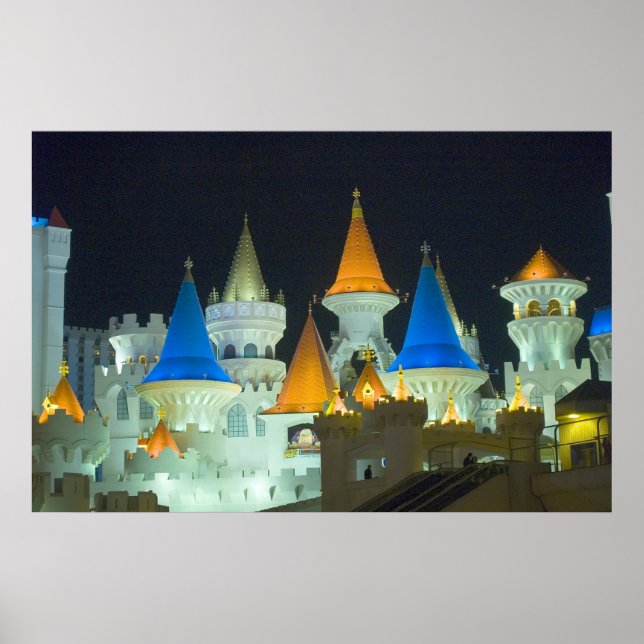 Poster Excalibur Las Vegas (Devant)