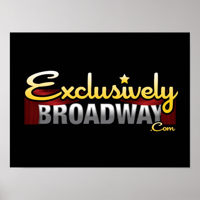 Poster ExclusivelyBroadway.com (Devant)