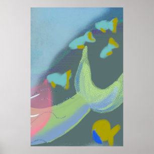 Poster Exemple de photo remplaçable do-it-yourself image