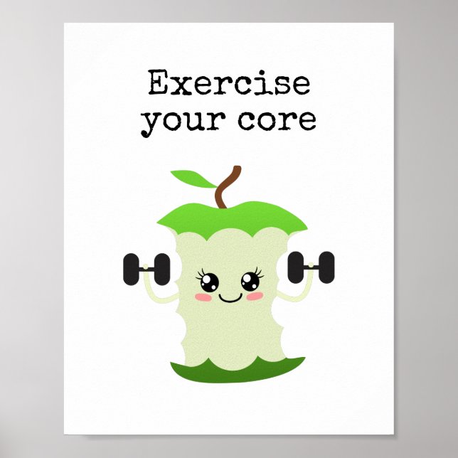Poster Exercez votre coeur (Devant)