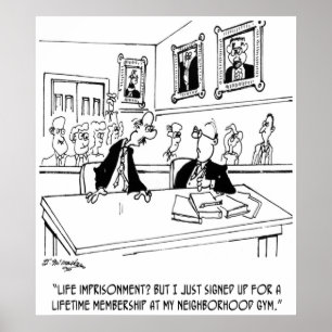 Poster Exercice Cartoon 5311