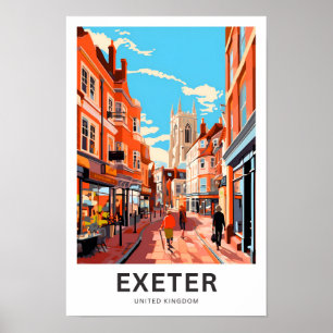 Poster Exeter Royaume-Uni Imprimer