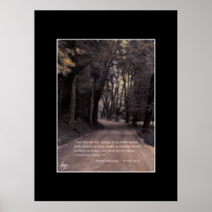 Poster Exonération de la hantée publique Shakespeare Cita
