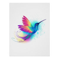 Exotic Rainbow Hummingbird