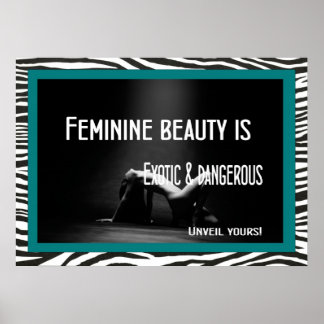 Poster Exotique et dangereux
