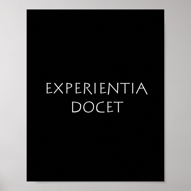 Poster Expérience docet (Devant)
