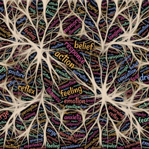 Poster Expérience humaine Art Word Inspiré