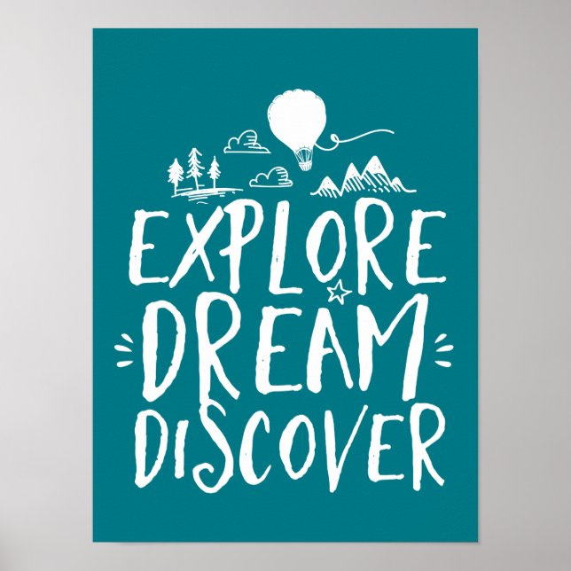 Poster Explorer Dream Découvrez l'affiche des devis de vo (Devant)