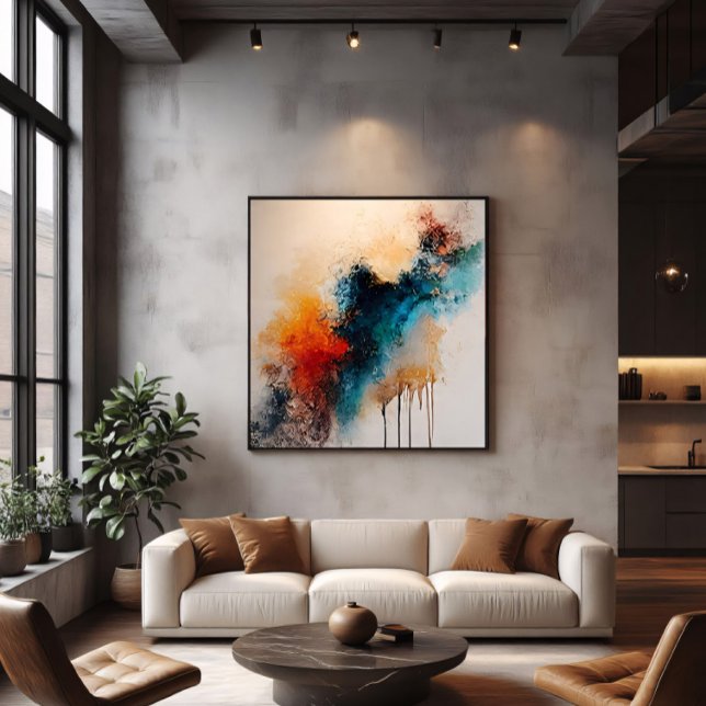 Poster Explosion chromatique (Créateur téléchargé)