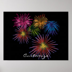 Poster Explosion de feux d'artifice Thunder_Cove