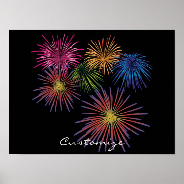 Poster Explosion de feux d'artifice Thunder_Cove (Devant)