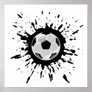 Poster Explosion de football
