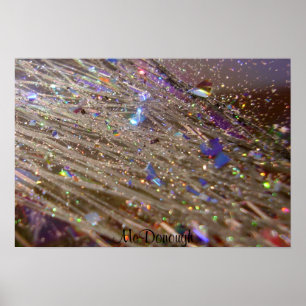 Poster Explosion de parties scintillantes