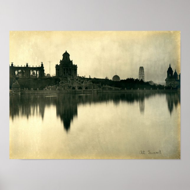 Poster Exposition d'achat Louisiane, Ferris Wheel, 1904 (Devant)