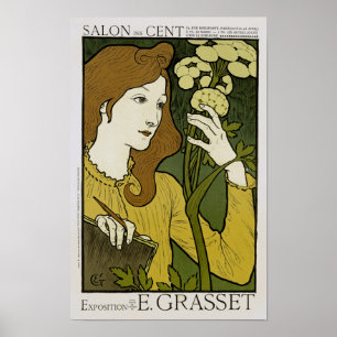 Poster ~ Exposition de E. Grasset de cent de DES de salon