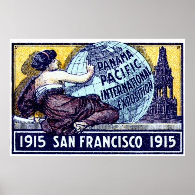 Poster Exposition de San Francisco 1915 (Devant)