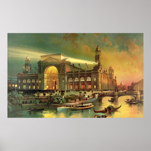 Poster Exposition universelle de 1892 (Devant)