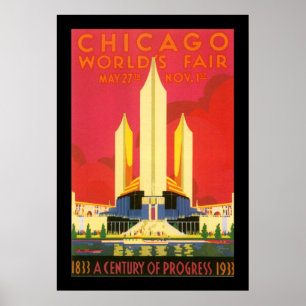 Poster Exposition universelle de Chicago