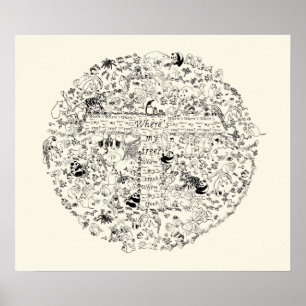 Poster Express Animals Trees