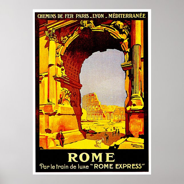 Poster Express de Rome (Devant)