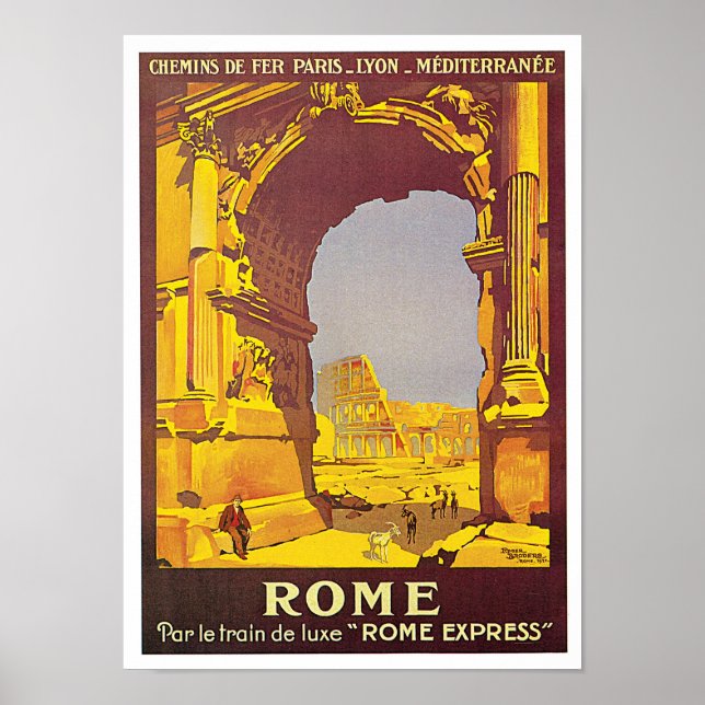 Poster Express de Rome (Devant)