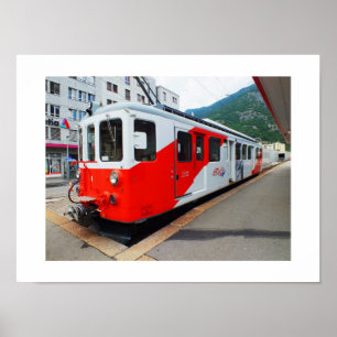 Poster Express du Mont Blanc