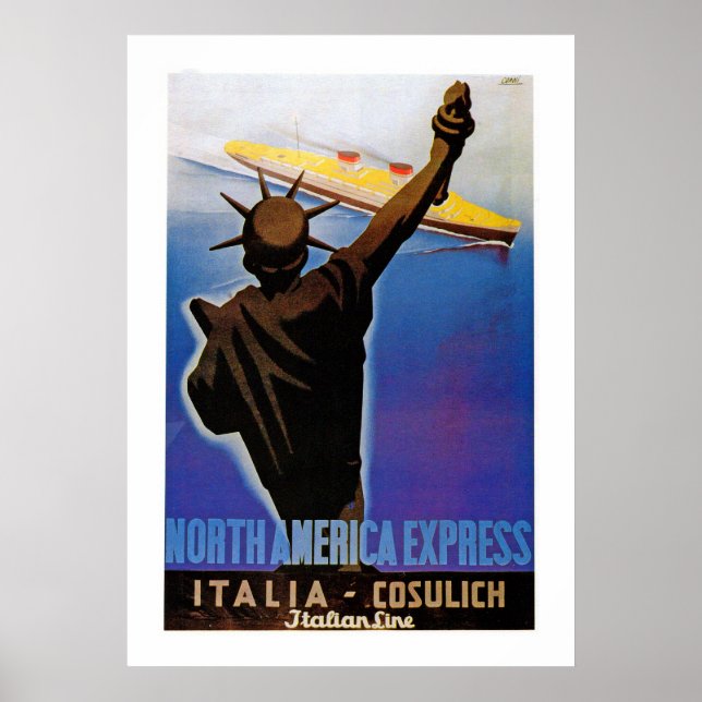 Poster Express nord-américain (Devant)