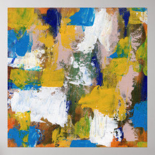 Poster Expression Abstraite #11 par Michael Moffa