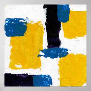 Poster Expression Abstraite #2 par Michael Moffa