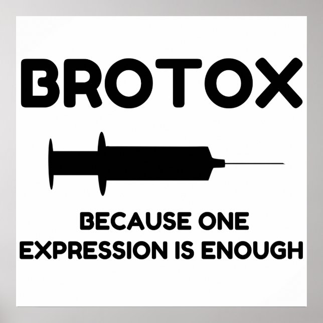 Poster Expression Botox (Devant)