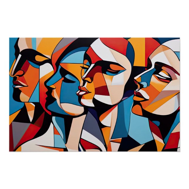 Poster Expression élégante (Devant)