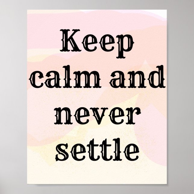 Poster expression inspirante (Devant)