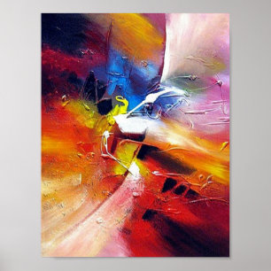 Poster Expressionnisme Abstrait Peinture Art contemporain