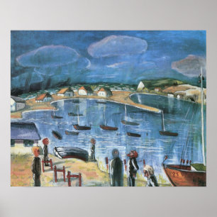 Poster Expressionnisme vintage, Hidensee par Walter Grama