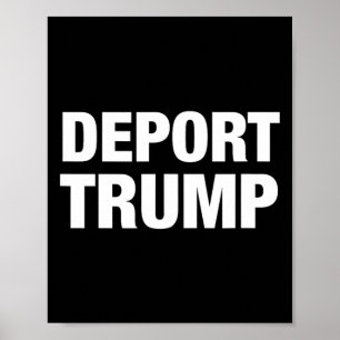 Poster Expulsez Trump - #résistez
