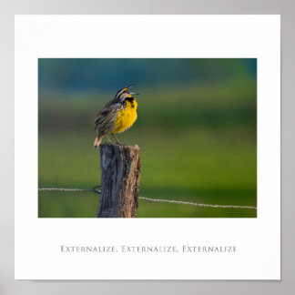 Poster Externaliser, Externaliser, Externaliser