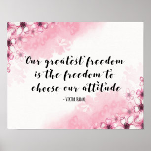 Poster Extrait d'art du meilleur prix de la liberté