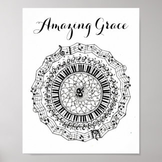 Poster Extraordinaire Grace Mandala
