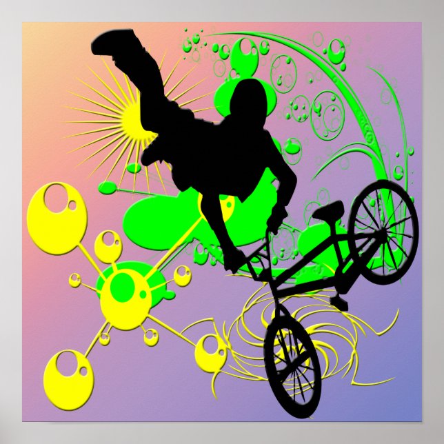 Poster Extreme Biking (Devant)