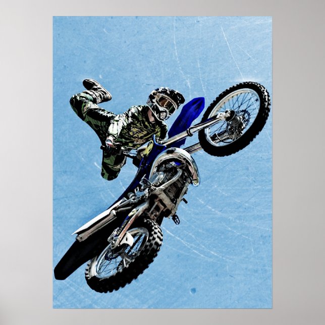 Poster Extreme Sports : Motocross Bike do Tracts (Devant)