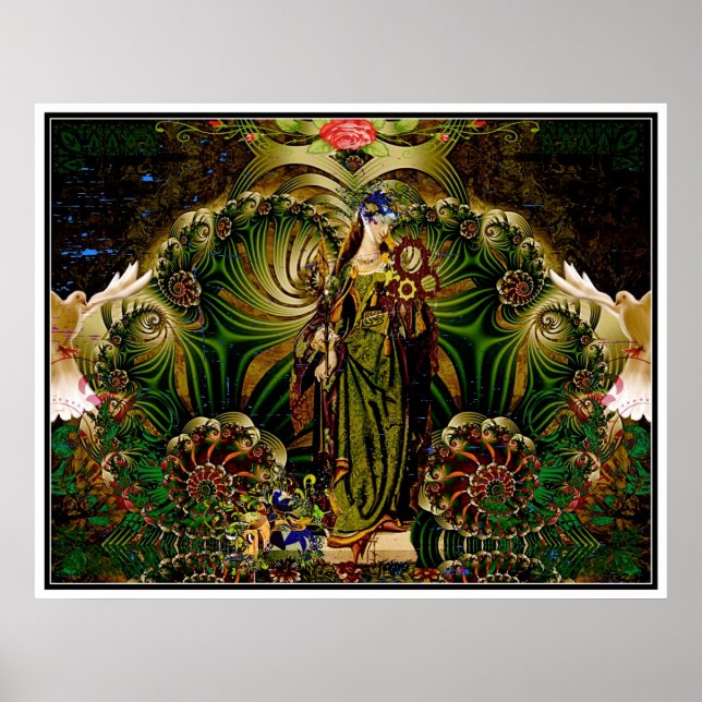 Poster Eyasha, déesse de la paix et de la tranquillité (Devant)