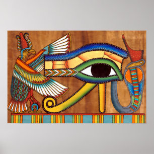 Poster Eye of Horus Imprimer