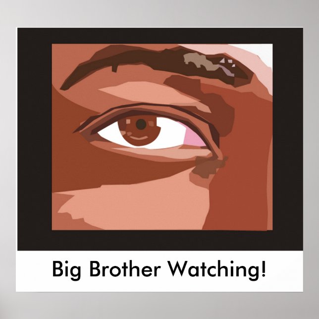 Poster eye_shape_1, Big Brother Watch ! (Devant)