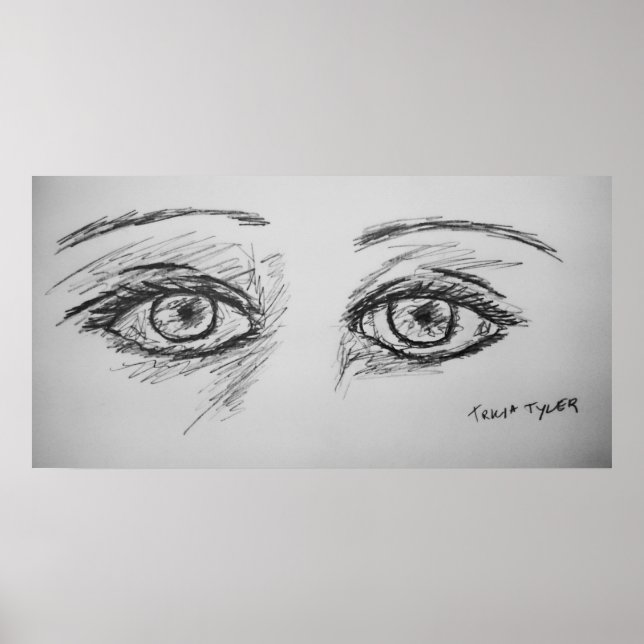 Poster Eyes (Devant)