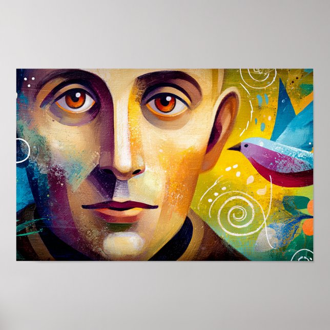 Poster Eyes of Wisdom, Heart of Wonder (Devant)