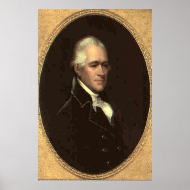 Poster Ezra Ames / Alexander Hamilton / (Devant)