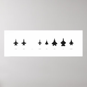 Poster F17-35 combattant Sihlouettes
