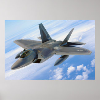 Poster F22 Raptor